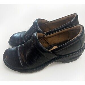 BOC Born Concept Clogs Womens Peggy Black Tooled shoes Size Lady 9.5 M C0AD20